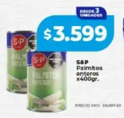 Supermayorista Vital S&P palmitos enteros oferta