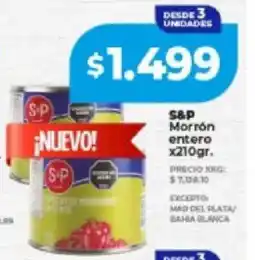 Supermayorista Vital S&P morrón entero oferta