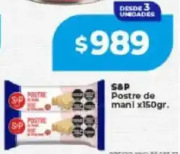 Supermayorista Vital S&P postre de mani oferta