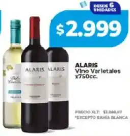 Supermayorista Vital Alaris alaris vino varietales oferta