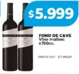 Supermayorista Vital Fond de cave vino malbec oferta
