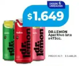 Supermayorista Vital Dr.lemon aperitivo lata oferta