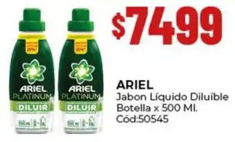 Ariel jabon líquido diluíble botella