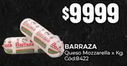 Diarco Barraza queso mozzarella oferta