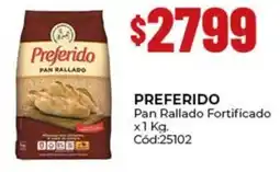 Diarco Preferido pan rallado fortificado oferta