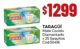 Diarco Taragüí mate cocido diamantado oferta