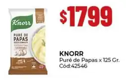 Diarco Knorr puré de papas oferta