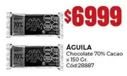 Diarco Águila chocolate 70% cacao oferta