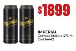 Diarco Imperial cerveza stout oferta
