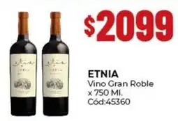Diarco Etnia vino gran roble oferta