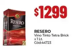 Diarco Resero vino tinto tetra brick oferta
