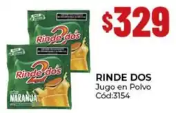 Diarco Rinde dos jugo en polvo oferta