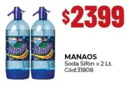 Diarco Manaos soda sifón oferta