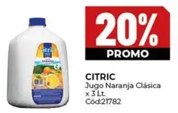 Diarco Citric jugo naranja clásica oferta