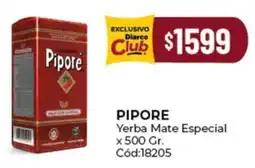 Diarco Pipore yerba mate especial oferta