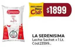 Diarco La serenisima leche sachet oferta