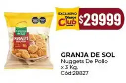 Diarco Granja de sol nuggets de pollo oferta