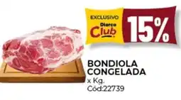 Diarco Bondiola congelada oferta