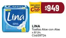 Diarco Lina toallas aloe con alas oferta
