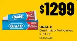 Diarco Oral B dentifrico anticaries oferta