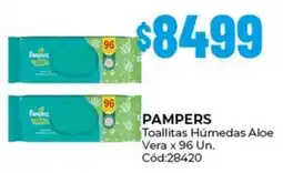 Diarco Pampers toallitas húmedas aloe vera oferta
