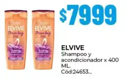 Diarco Elvive shampoo y acondicionador oferta