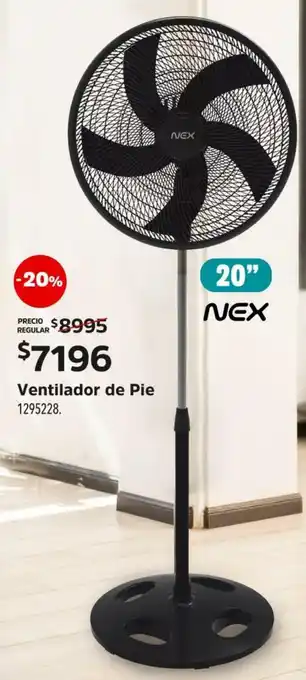 Easy Ventilador De Pie 20" Nex oferta