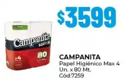 Diarco Campanita papel higiénico max oferta