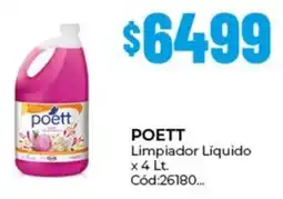 Diarco Poett limpiador líquido oferta