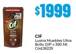 Diarco Cif lustra muebles ultra brillo d/p oferta