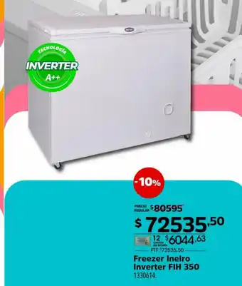 Freezer Inelro Inverter FIH 350