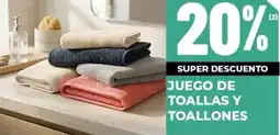 Diarco Jugo de toallas y toallones oferta