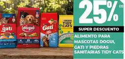 Diarco Dogui, gati y piedras sanitarias tidy cats alimento para mascotas oferta
