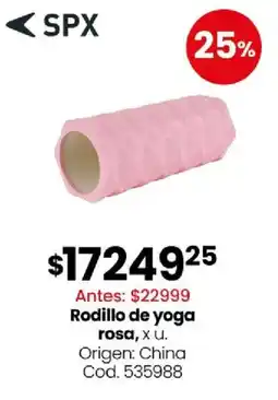 Coto Spx rodillo de yoga rosa oferta