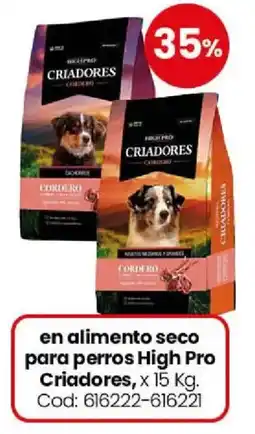 Coto High pro criadores en alimento seco para perros oferta