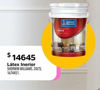 Easy Látex Inerior Sherwin Williams 20 Lts oferta