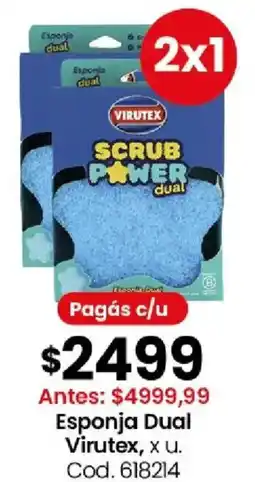 Coto Virutex esponja dual oferta