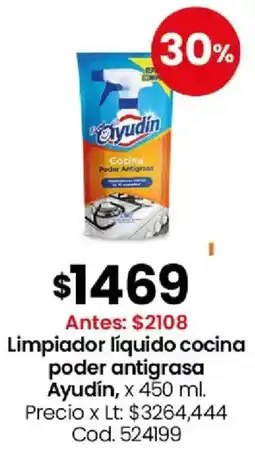 Coto Héroe limpiador líquido cocina poder antigrasa oferta