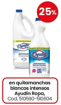 Coto Ayudín ropa en quitamanchas blancos intensos oferta