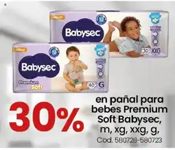 Coto Babysec en pañal para bebes premium soft oferta