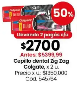 Coto Colgate cepillo dental zig zag oferta