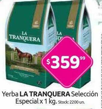 Cordiez Yerba La Tranquera Selección Especial oferta