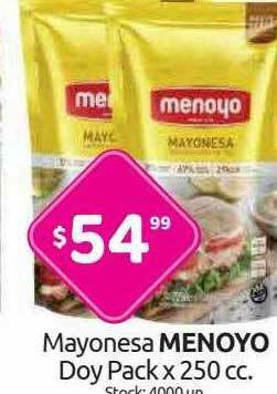 Cordiez Mayonesa Menoyo Doy Pack oferta