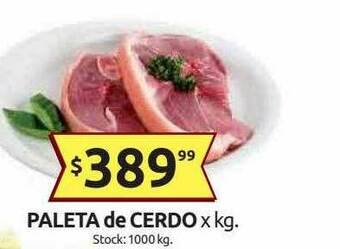 Cordiez Paleta De Cerdo oferta