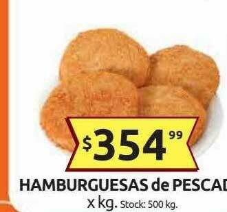 Cordiez Hamburguesas De Pescado oferta