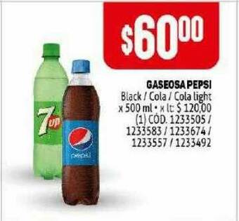 Gaseosa Pepsi