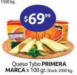 Cordiez Queso Tybo Primera Marca oferta