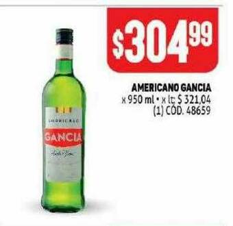 Makro Americano Gancia oferta