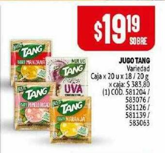 Makro Jugo Tang oferta