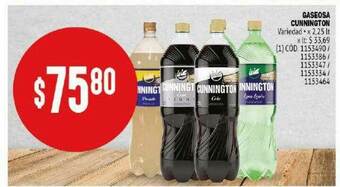 Makro Gaseosa Cunnington oferta